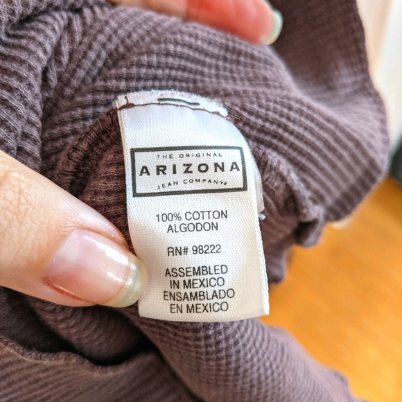 Arizona - Brown Racer back Tank Top - Picture 4 of 5